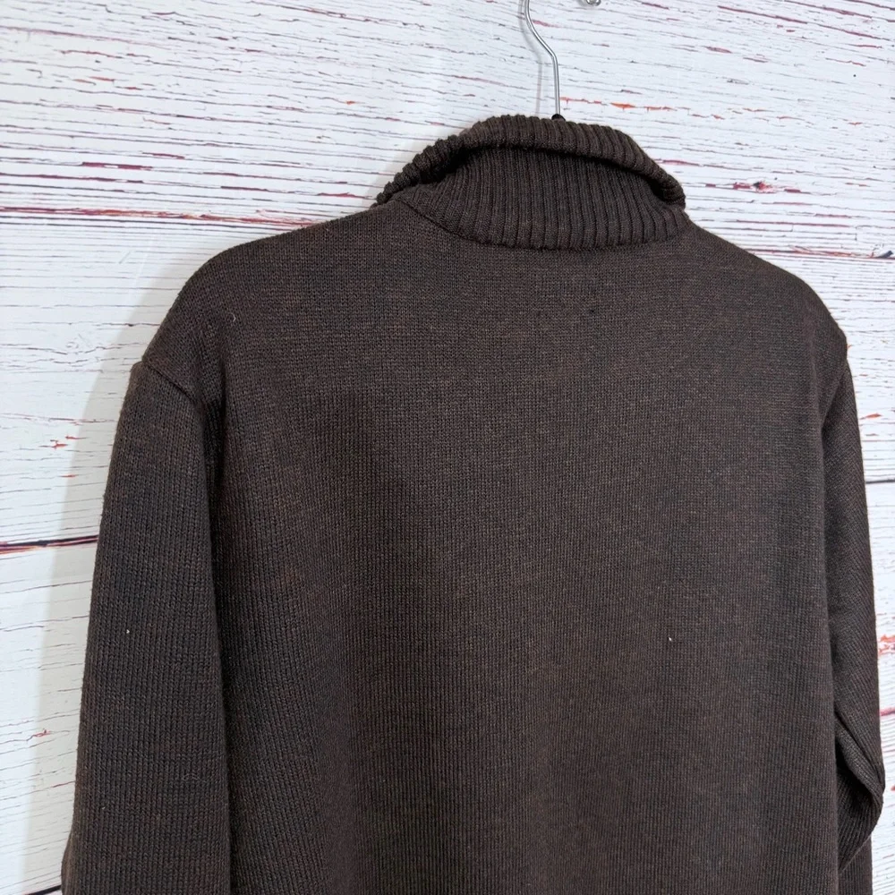 Izod Men’s Zip Up Sweater Plaid Lined‎ Cozy Knit Preppy Golf Casual Quiet Wealth